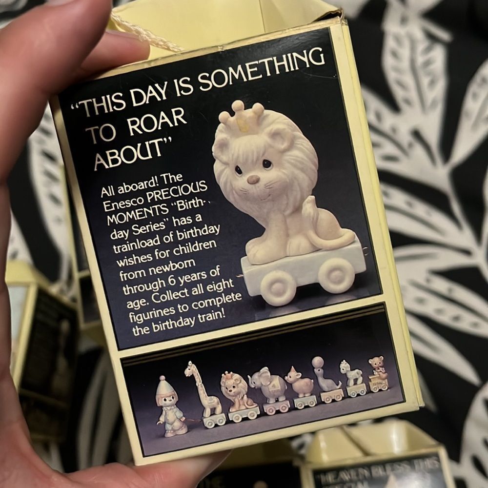 Precious Moments Birthday Train Collection Vintage - Picture 4 of 8